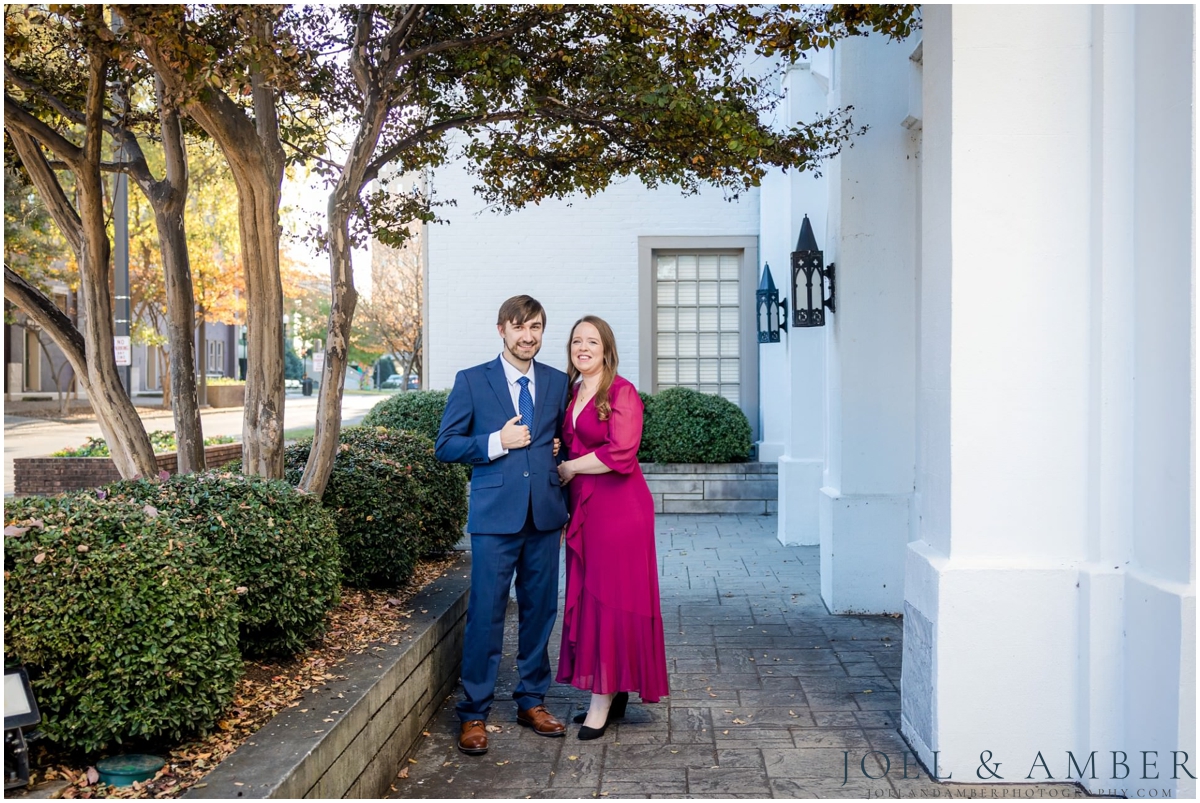 Fall Downtown Huntsville Engagement Session
