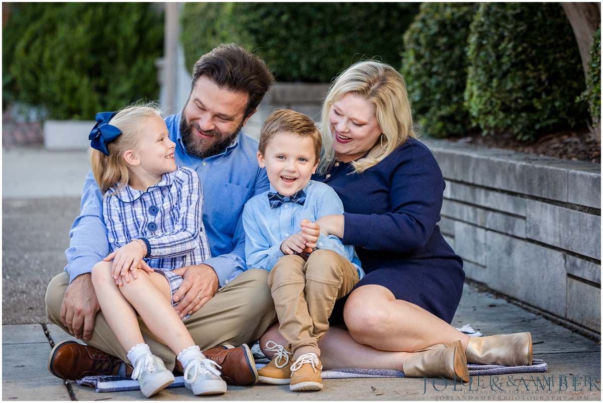 Fall family mini sessions downtown Huntsville
