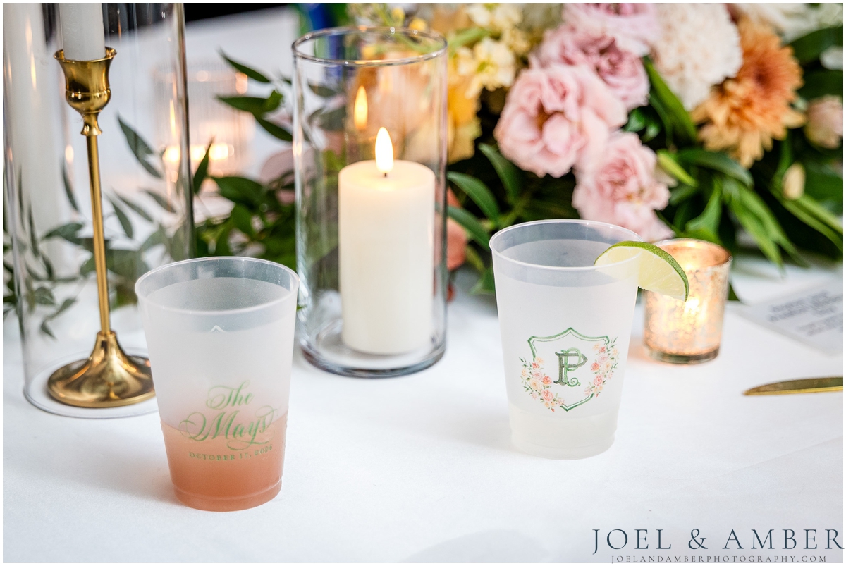 Creekside at Collier's End Fall Wedding reception