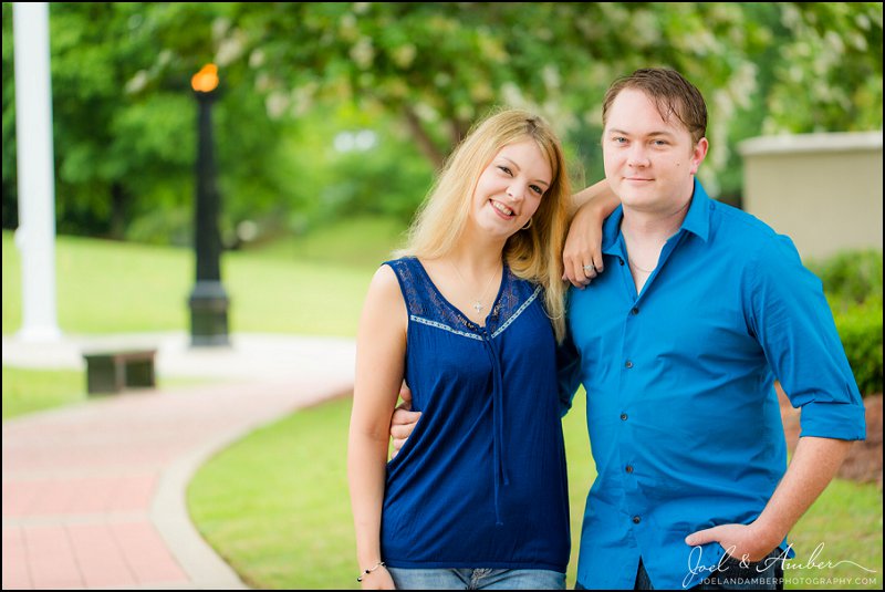 Shawn and Amber's Sunrise Downtown Engagement Session - Huntsville Wedding Photography_0411