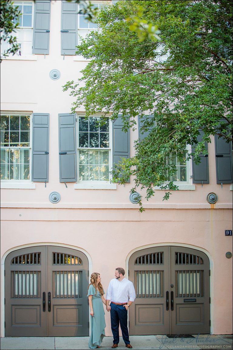 Historic Downtown Charleston Sc Engagement Session Joel And Amber Photography Charleston 3461