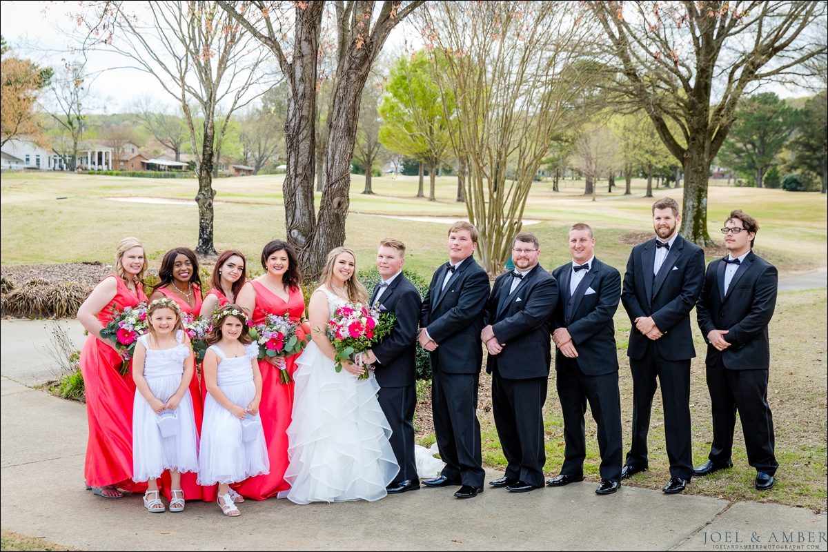 Bridal Party Valley Hill Country Club