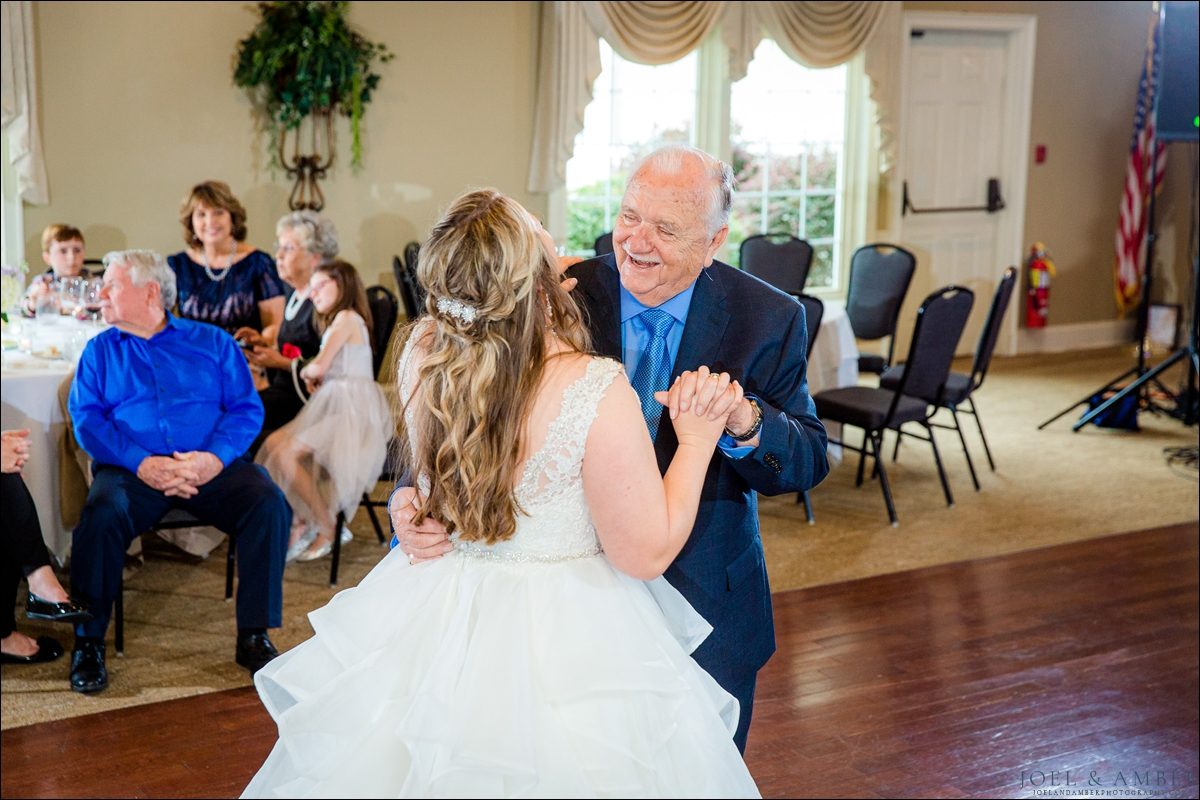 Bride and Grandfather Wedding Dance