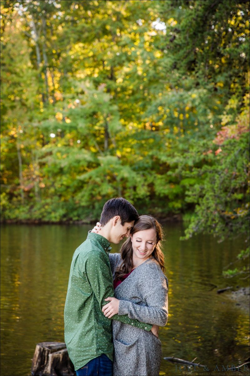 Green Mountain Nature Trail engagement photo