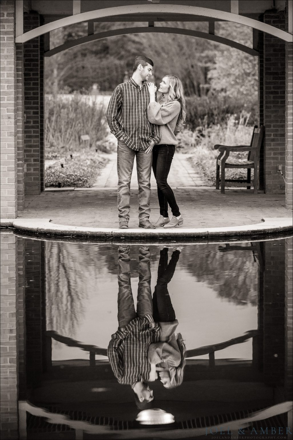 Lindsey & Huston // Elegant Garden Engagement Session Joel and Amber