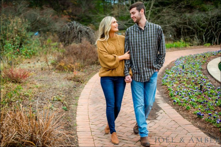 Lindsey & Huston // Elegant Garden Engagement Session Joel and Amber
