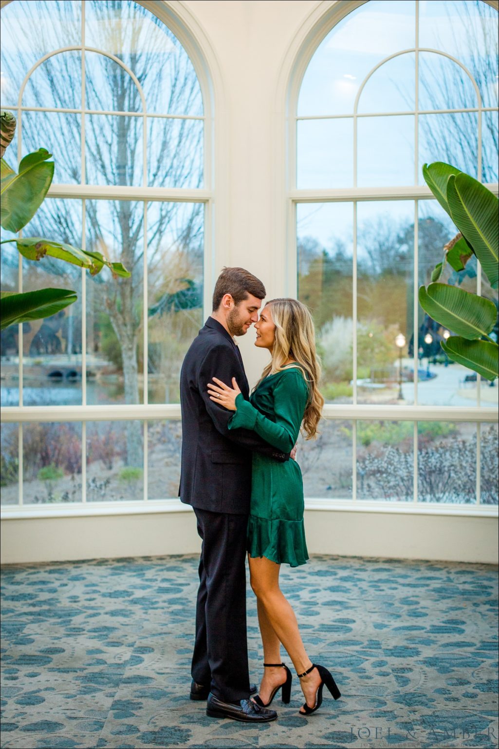 Lindsey & Huston // Elegant Garden Engagement Session Joel and Amber