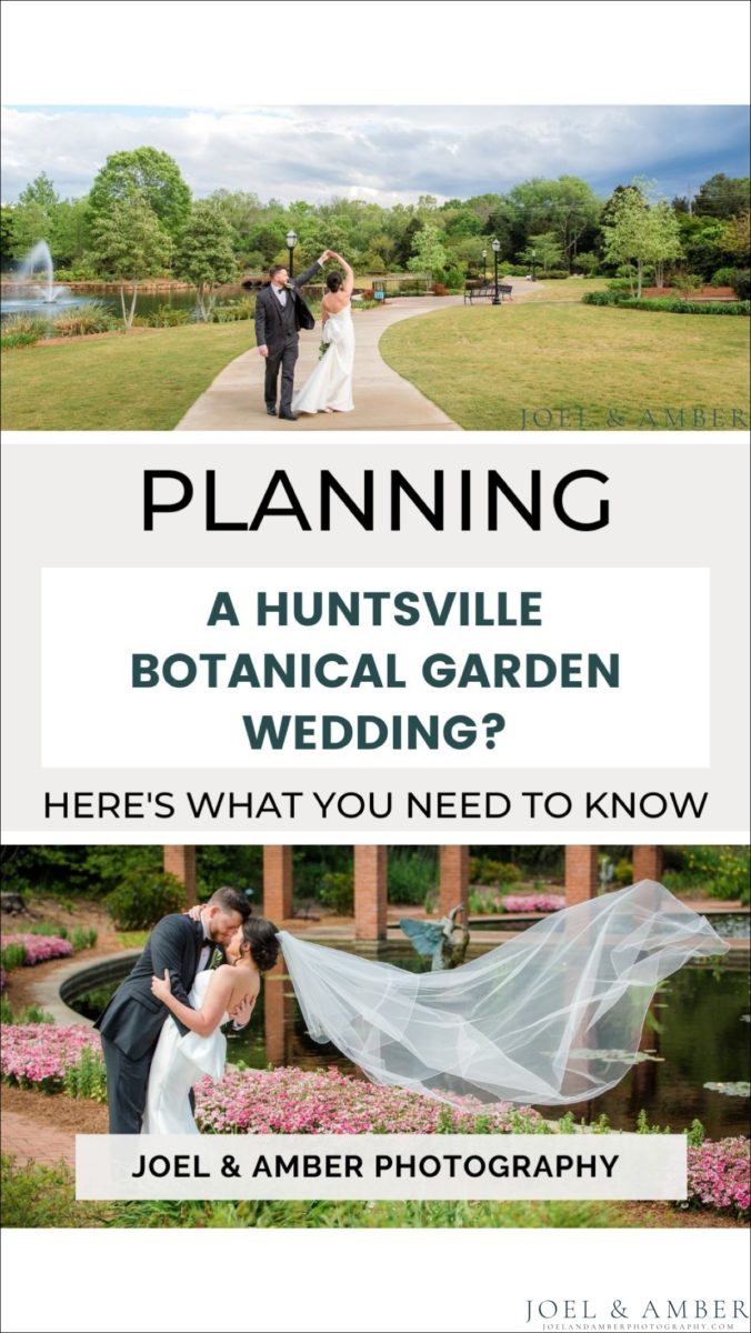Huntsville Botanical Garden Wedding Information