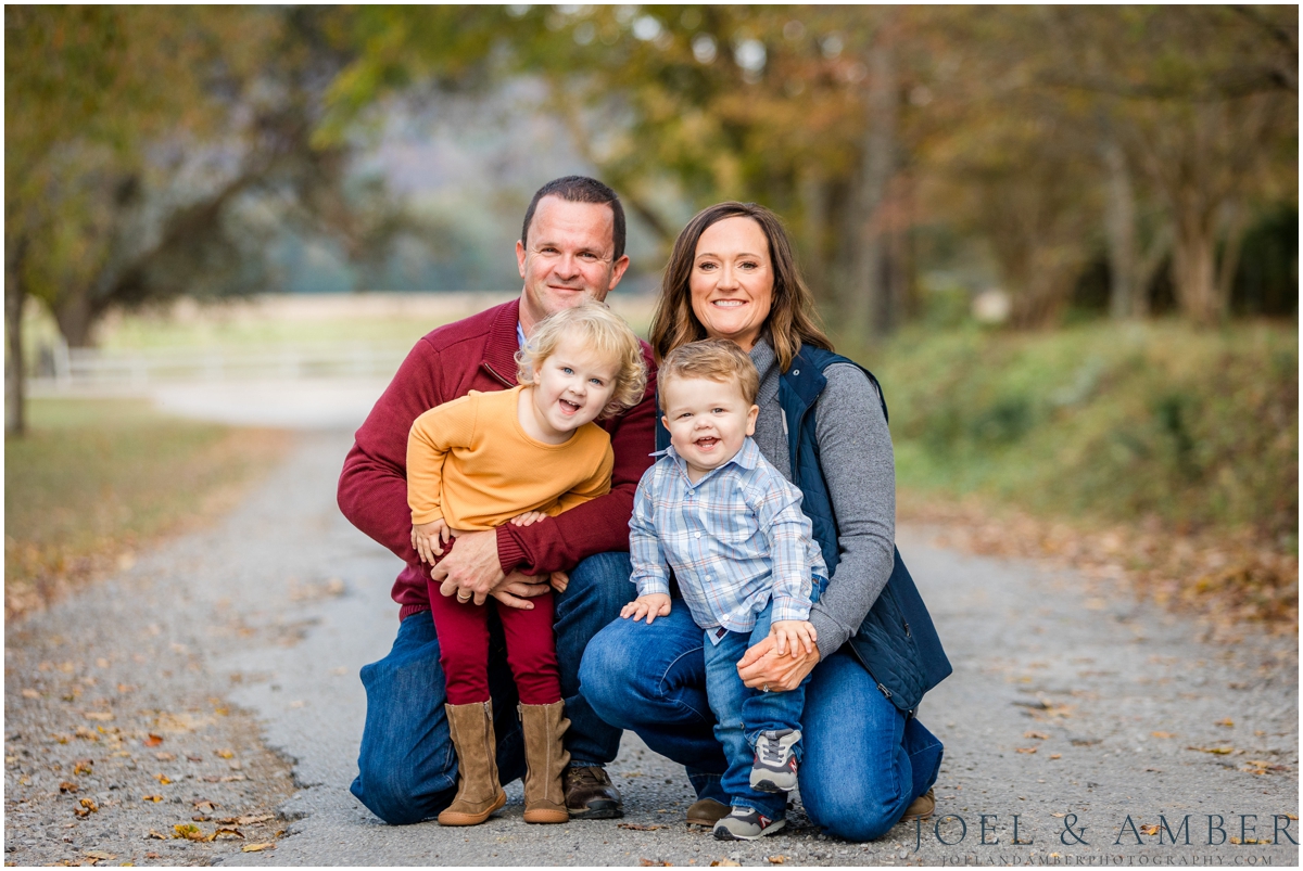 Fall Family Portraits Huntsville Alabama