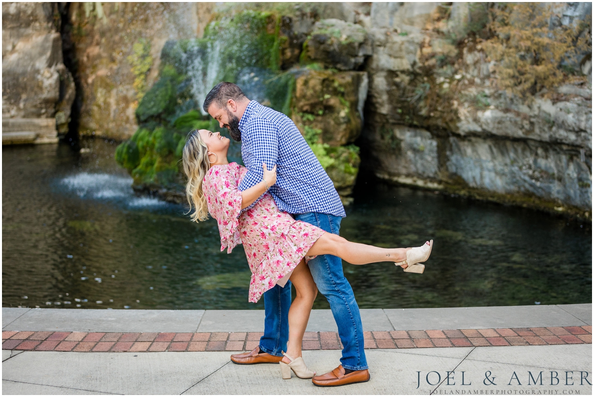 Downtown Huntsville engagement session