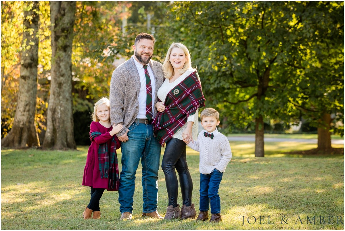 Fall Family Mini Session in the Town of Mooresville