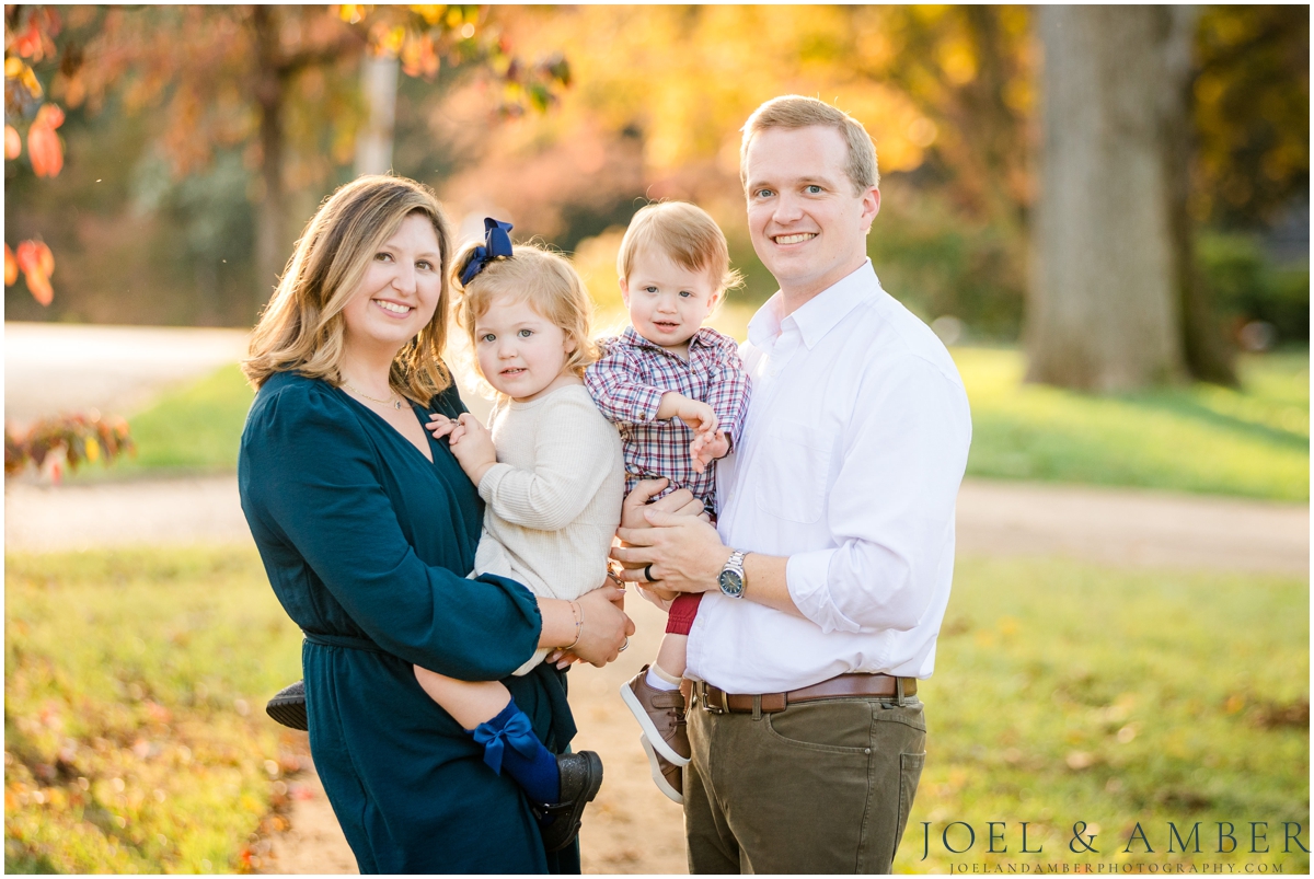 Twickenham downtown Huntsville fall family mini session