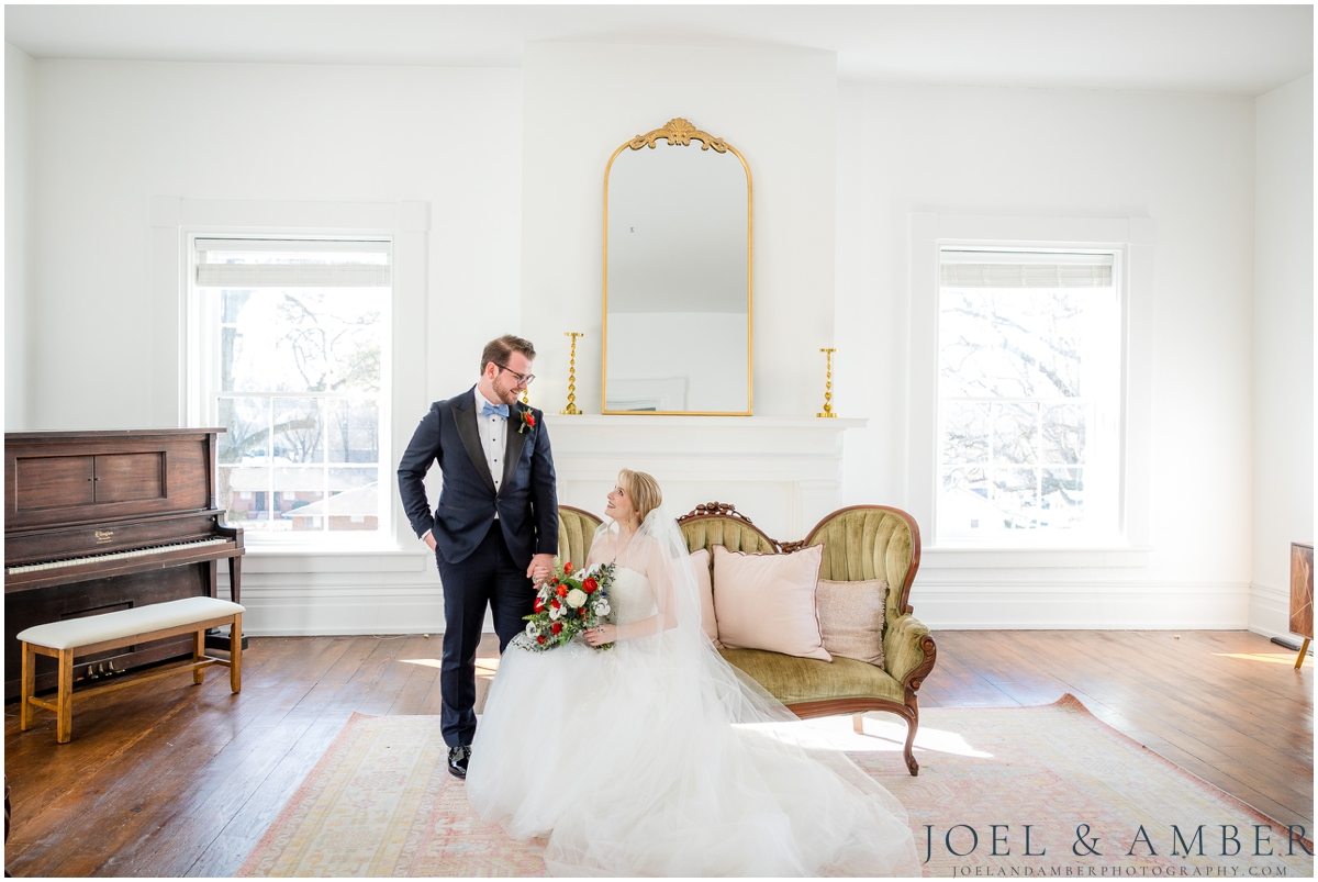 Winter Wedding at The Venue at Oak Place