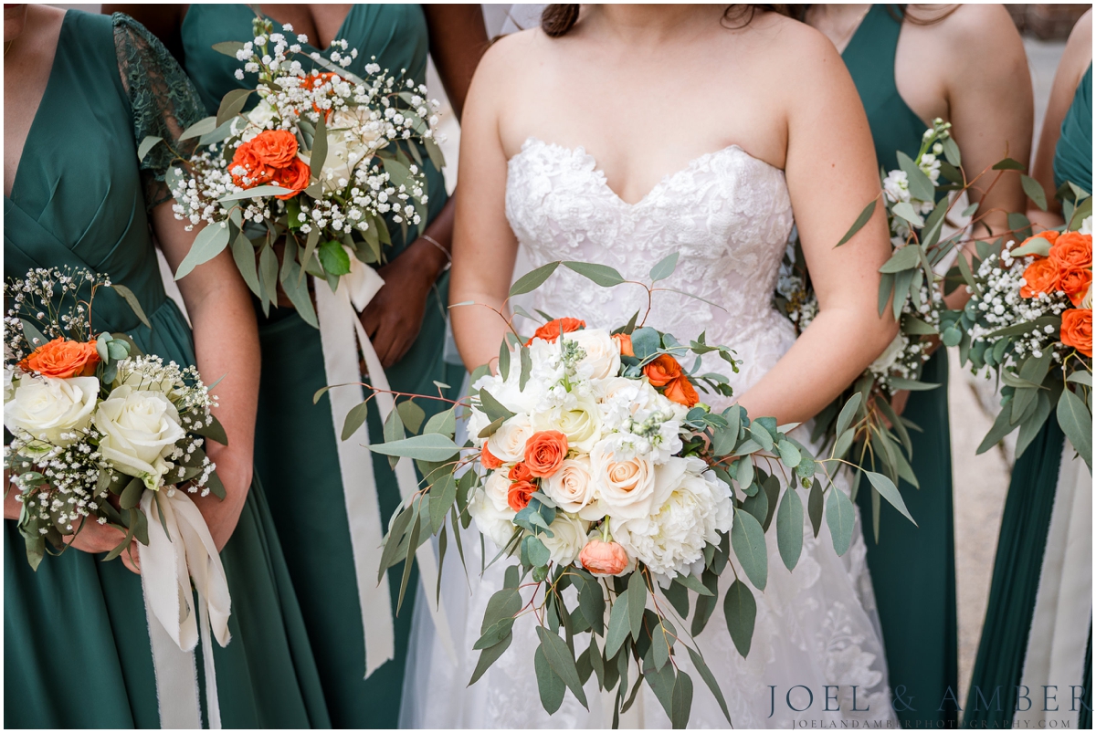 Central Presbyterian Church wedding ceremony portraits