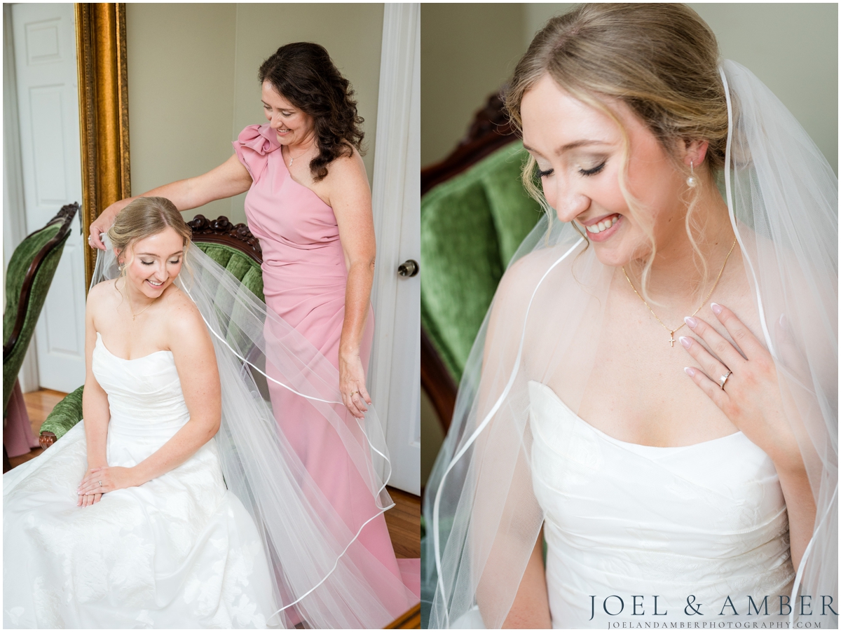 White and Blue Summer Wedding at Creekside at Collier's End