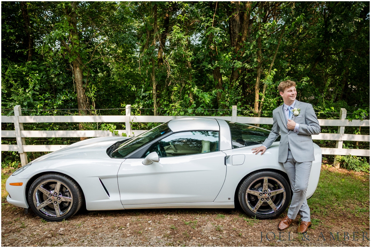 White and Blue Summer Wedding at Creekside at Collier's End