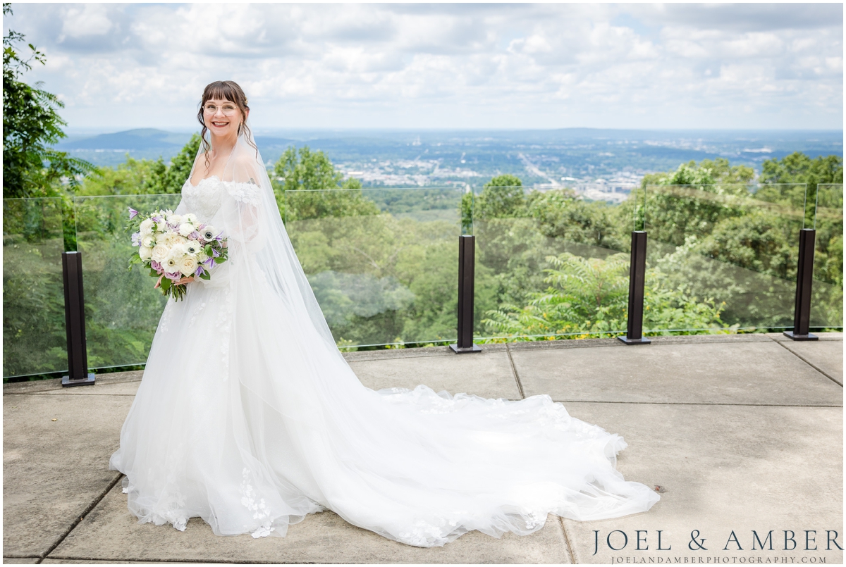 Navy and Lavender Summer Wedding at Burritt on the Mountain and Holy Spirit Catholic Church