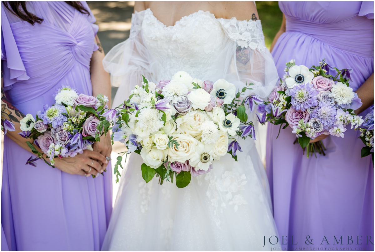 Navy and Lavender Summer Wedding at Burritt on the Mountain and Holy Spirit Catholic Church