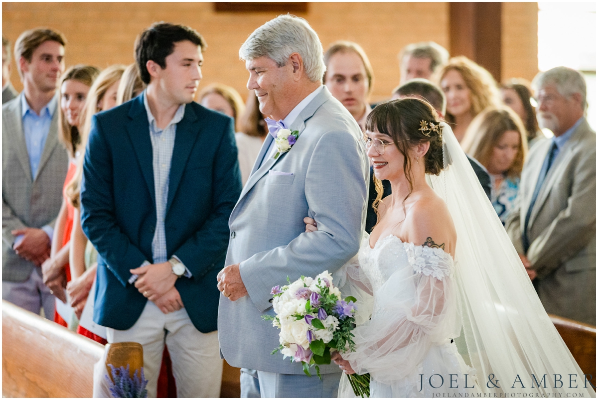 Navy and Lavender Summer Wedding at Burritt on the Mountain and Holy Spirit Catholic Church
