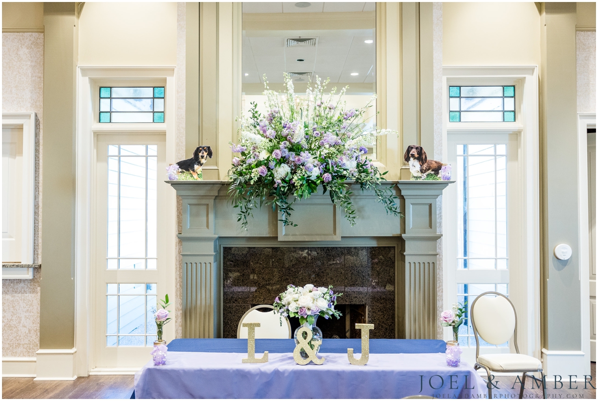 Navy and Lavender Summer Wedding at Burritt on the Mountain and Holy Spirit Catholic Church
