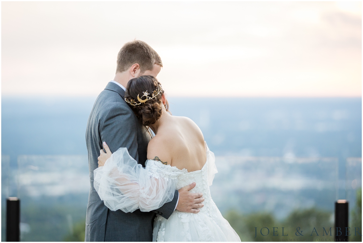 Navy and Lavender Summer Wedding at Burritt on the Mountain and Holy Spirit Catholic Church
