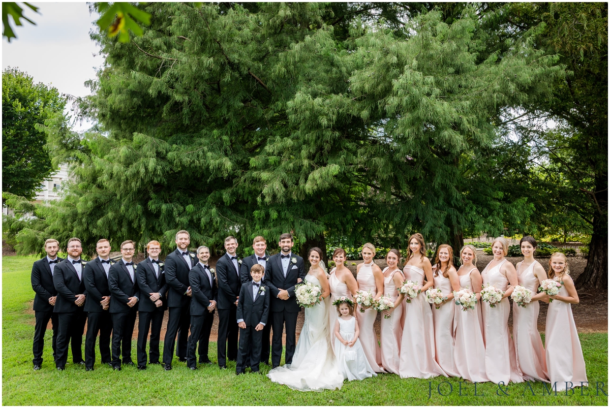 Summer Huntsville Botanical Garden Wedding