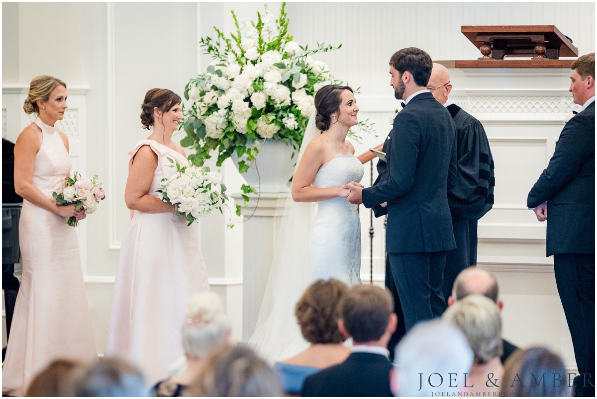 Wedding at Christ Presbyterian Church Huntsville