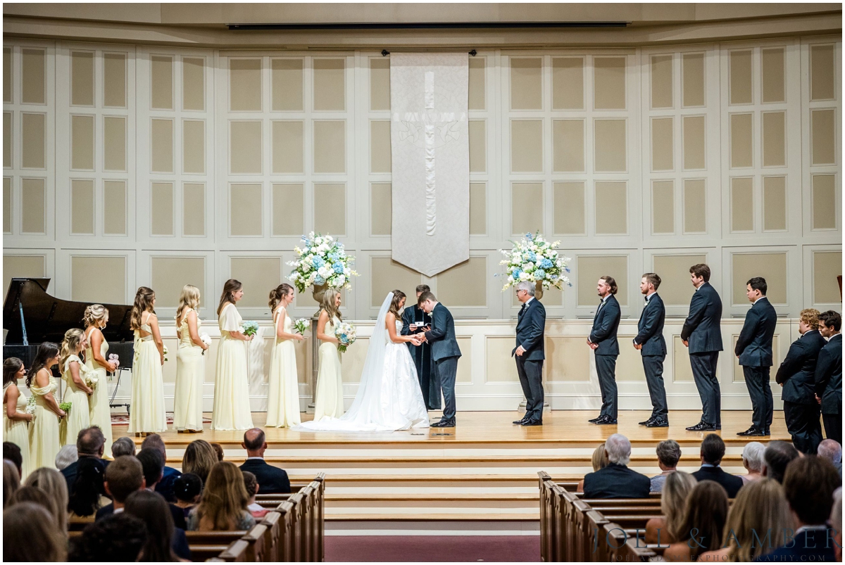 Wedding at The Ledges and Southwood Presbyterian Church