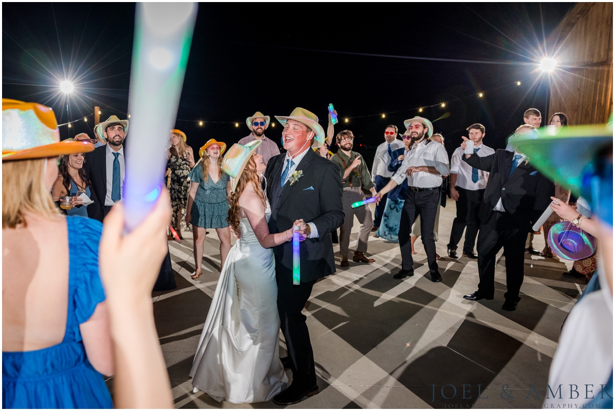 Casey Acres at Chigger Farms Fall Wedding Reception