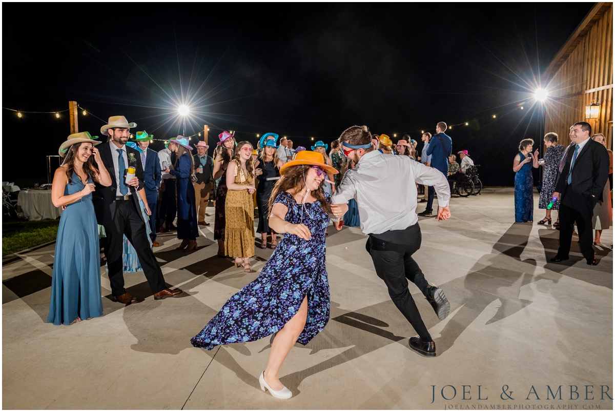 Casey Acres at Chigger Farms Fall Wedding Reception