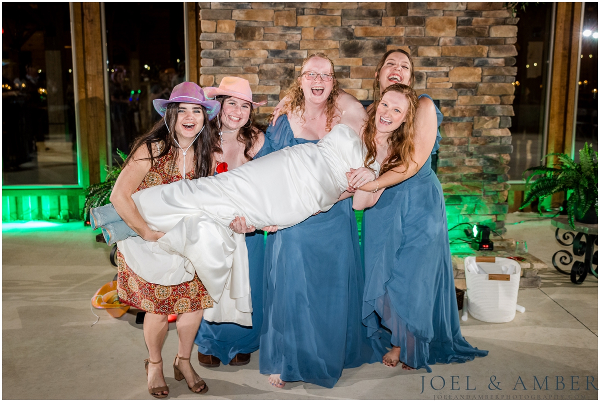 Casey Acres at Chigger Farms Fall Wedding Reception