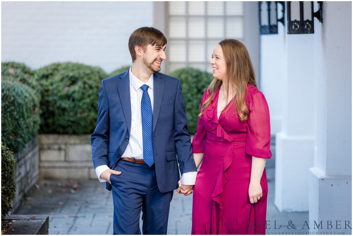 Fall Downtown Huntsville Engagement Session
