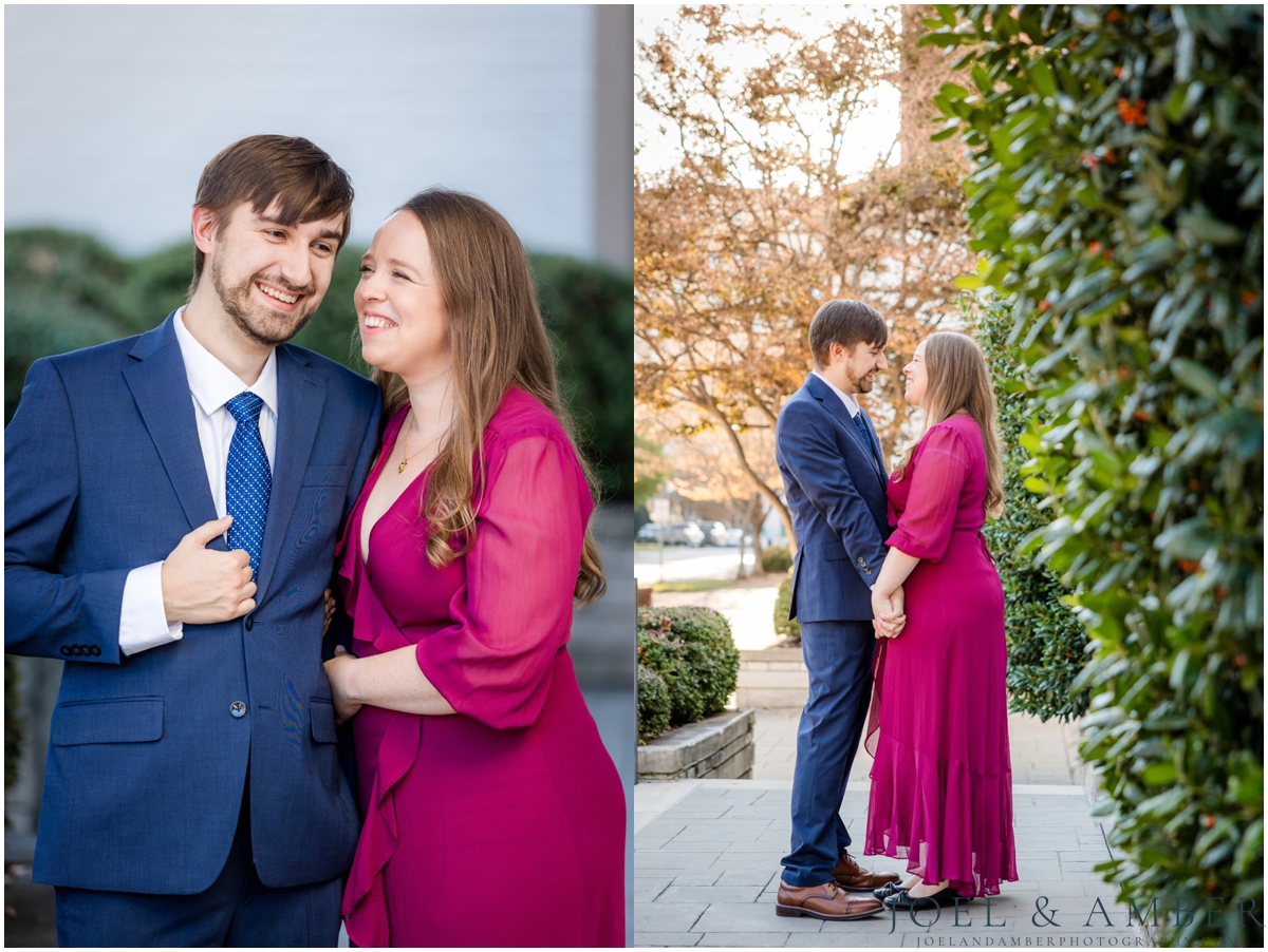 Fall Downtown Huntsville Engagement Session