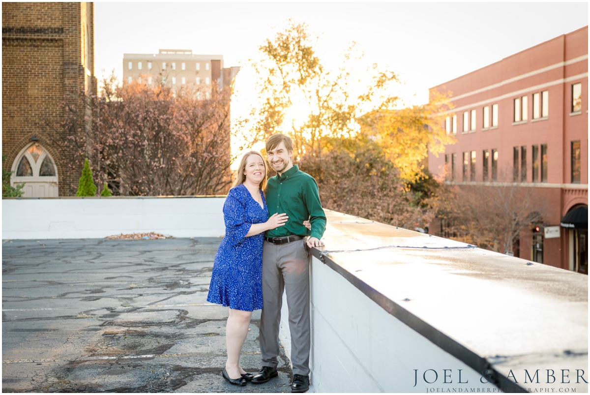 Downtown Huntsville engagement session