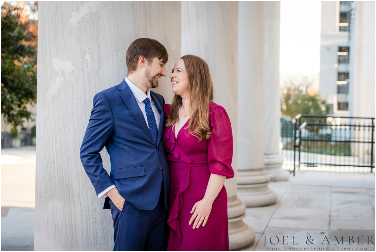 Fall Downtown Huntsville Engagement Session