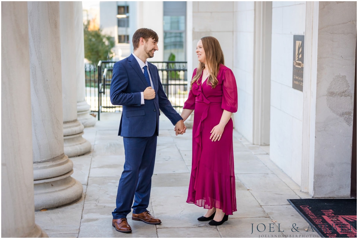 Fall Downtown Huntsville Engagement Session
