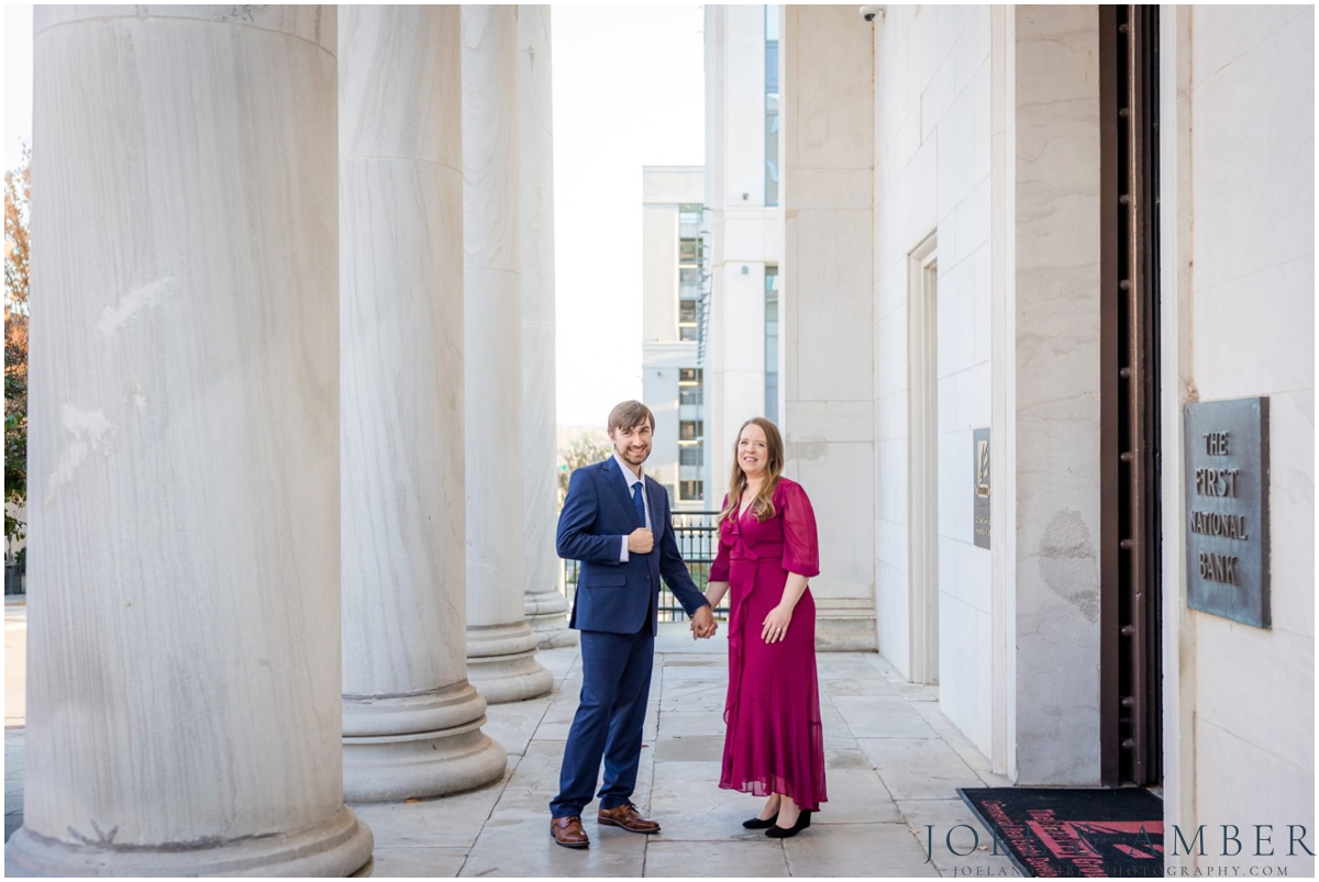 Fall Downtown Huntsville Engagement Session