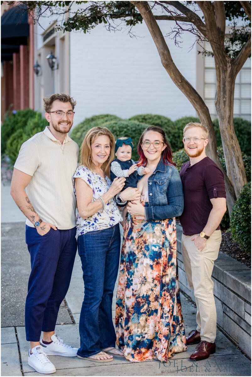 Fall family mini sessions downtown Huntsville