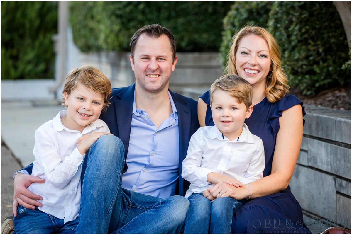 Fall family mini sessions downtown Huntsville