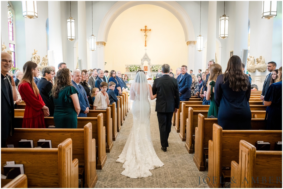 St Mary of the Visitation Catholic Church Wedding