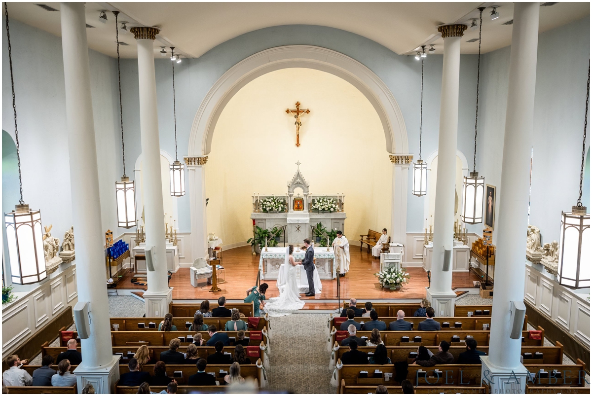 St Mary of the Visitation Catholic Church Wedding