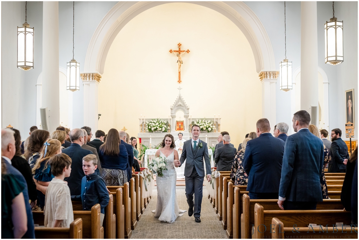 St Mary of the Visitation Catholic Church Wedding