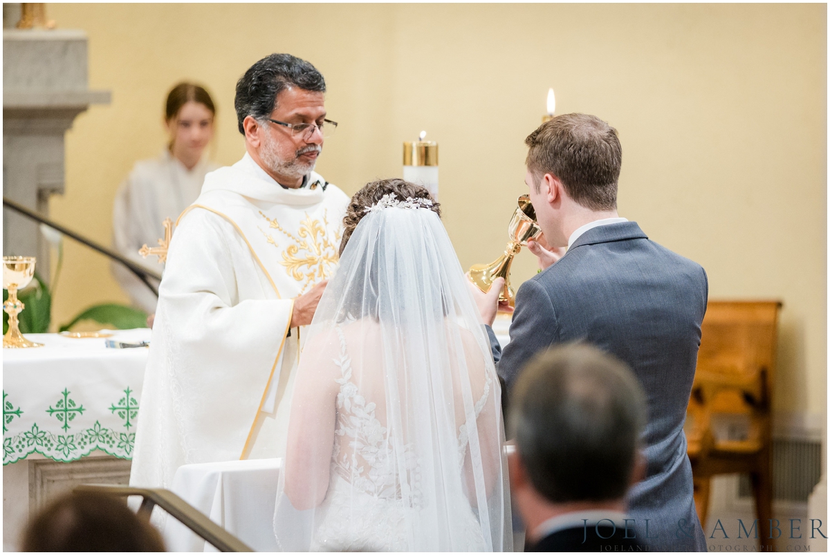 St Mary of the Visitation Catholic Church Wedding