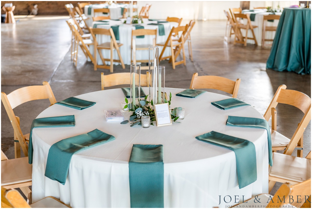 Fall Historic Roundhouse Wedding downtown Huntsville