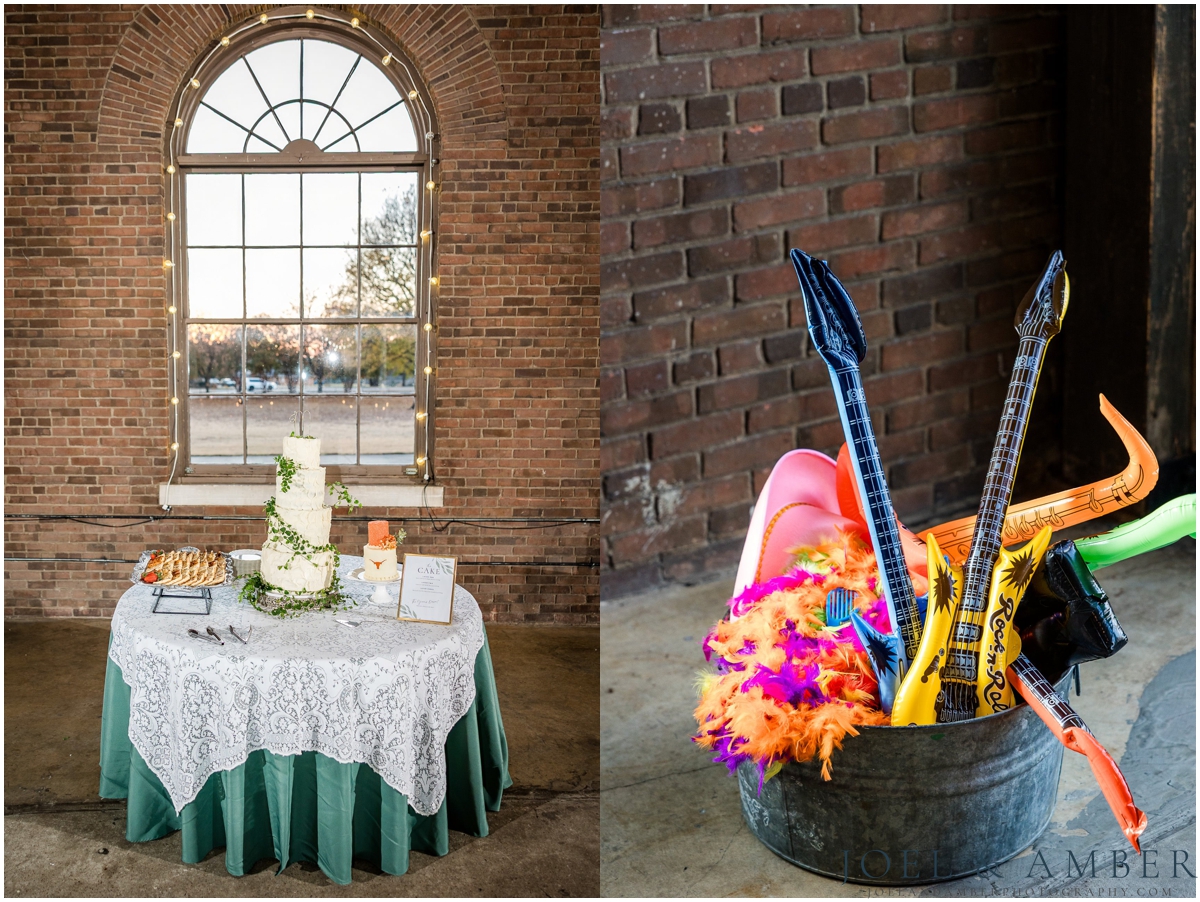 Fall Historic Roundhouse Wedding downtown Huntsville