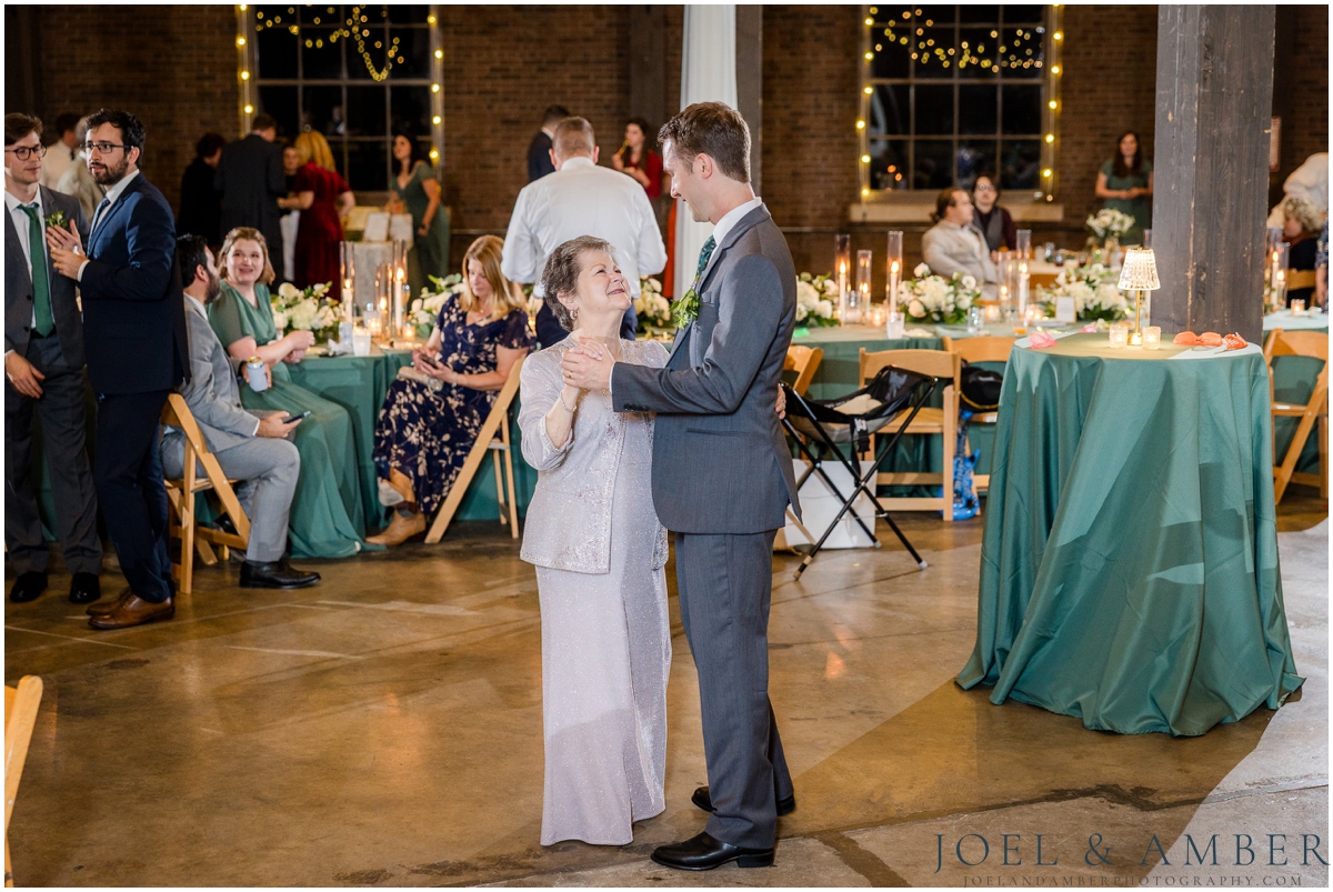 Fall Historic Roundhouse Wedding downtown Huntsville