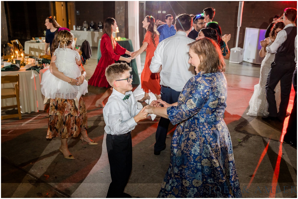 Fall Historic Roundhouse Wedding downtown Huntsville