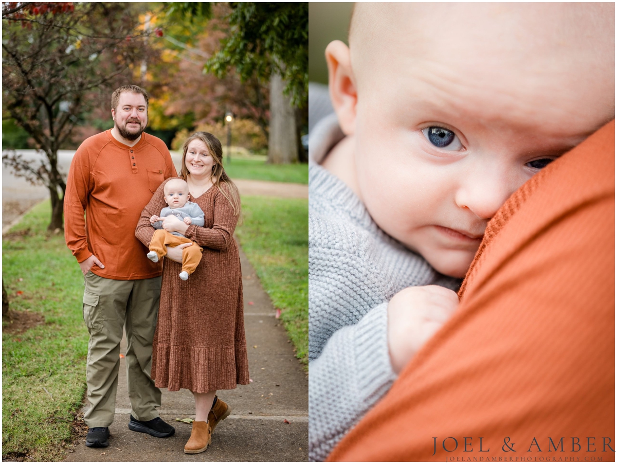 Downtown Twickenham district fall family mini sessions