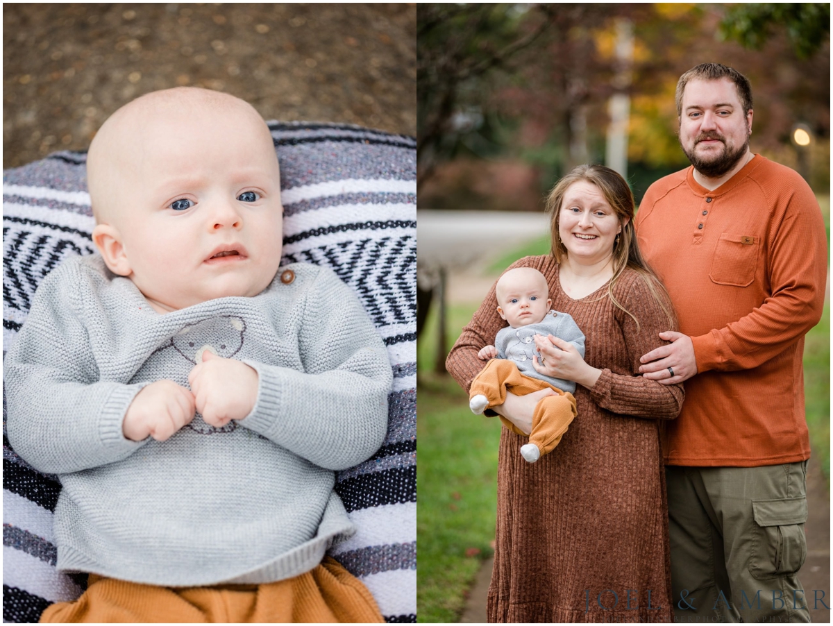 Downtown Twickenham district fall family mini sessions
