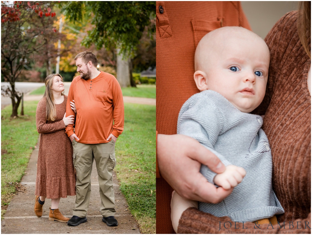 Downtown Twickenham district fall family mini sessions
